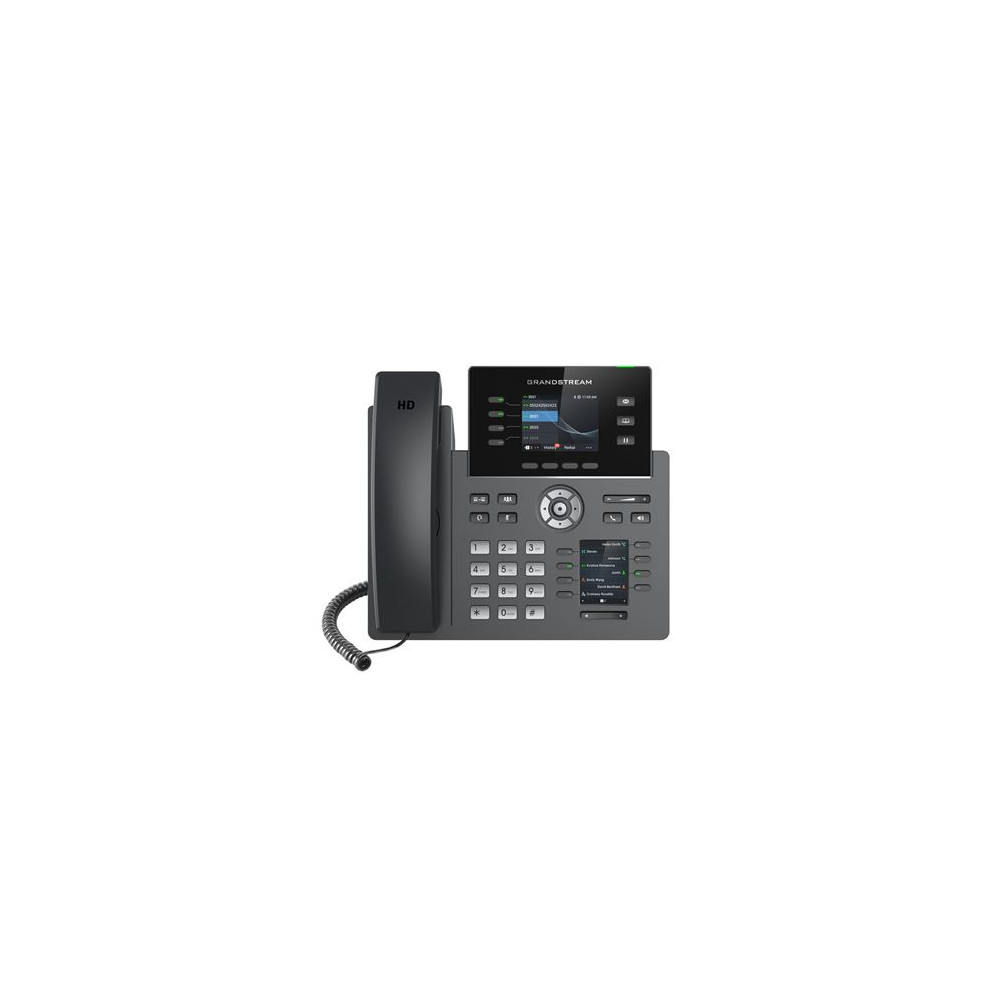 Téléphone IP Grandstream Networks GRP2614 Noir 4 lignes TFT Wi-Fi