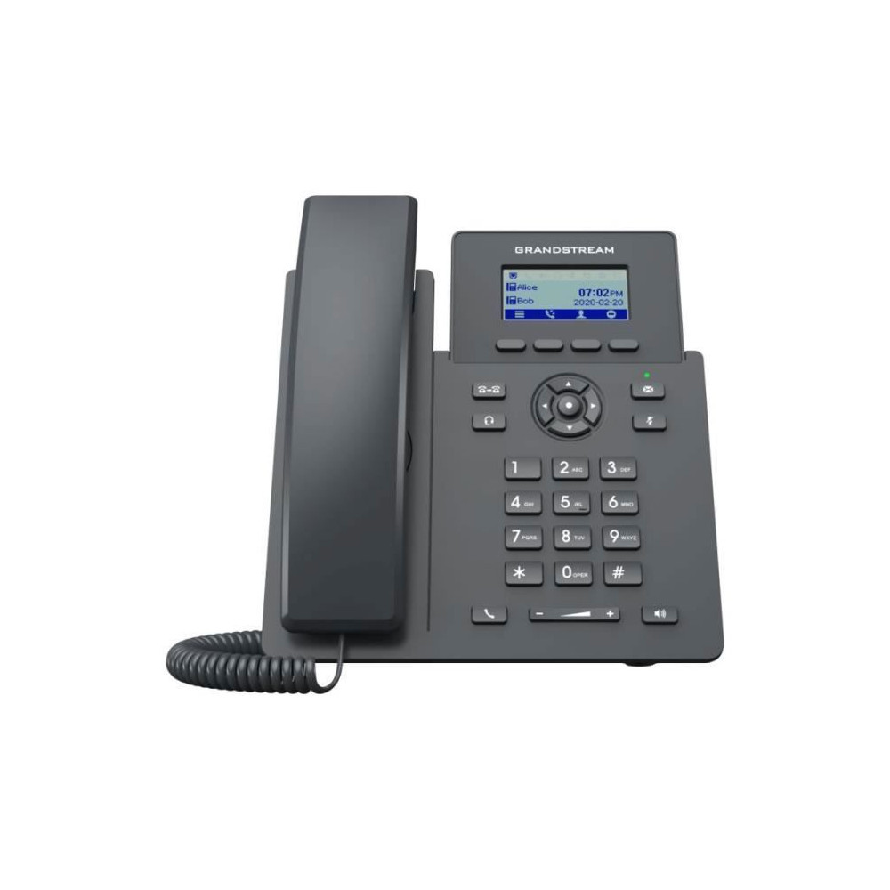 Téléphone IP - GRANDSTREAM - GRP-2601P - 1.6 GHz - LCD - Mains libres