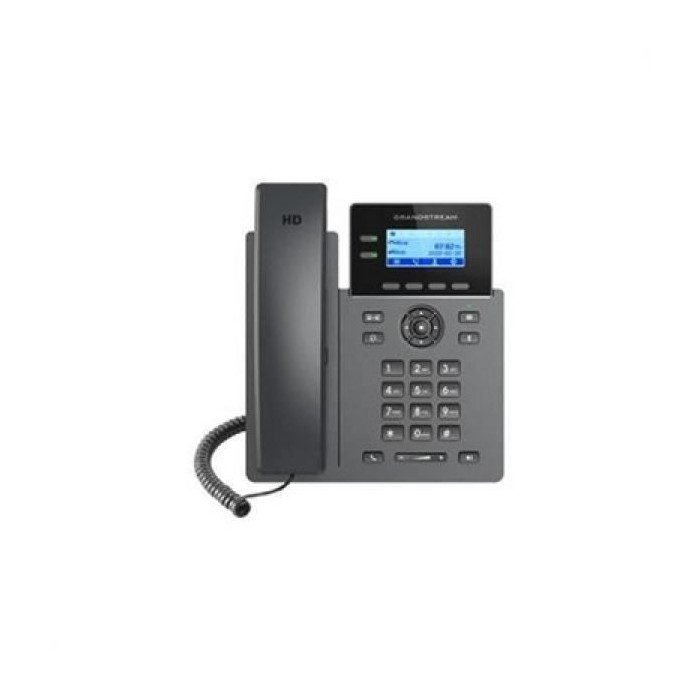 Téléphone fixe - GRANDSTREAM - Telf IP GRP2602W - WiFi - PoE - Mains libres - 2 lignes