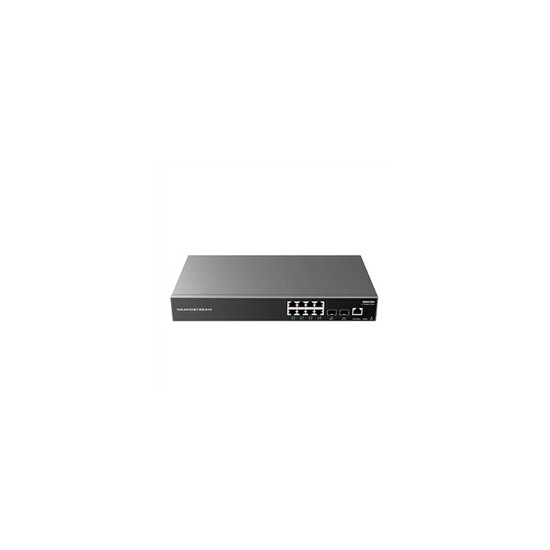 Switch L2 8 ports Giga PoE + 2 SFP Budget 120W