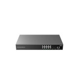 Switch L2 8 ports Giga PoE + 2 SFP Budget 120W