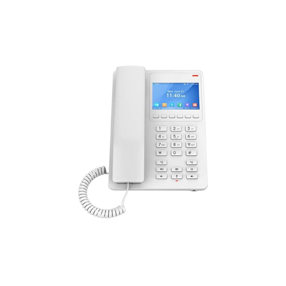 Téléphone IP - Grandstream - GHP631W - PoE - Blanc