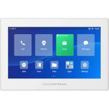 Ecran intercom d'intérieur 7" couleur 6 SIP blanc