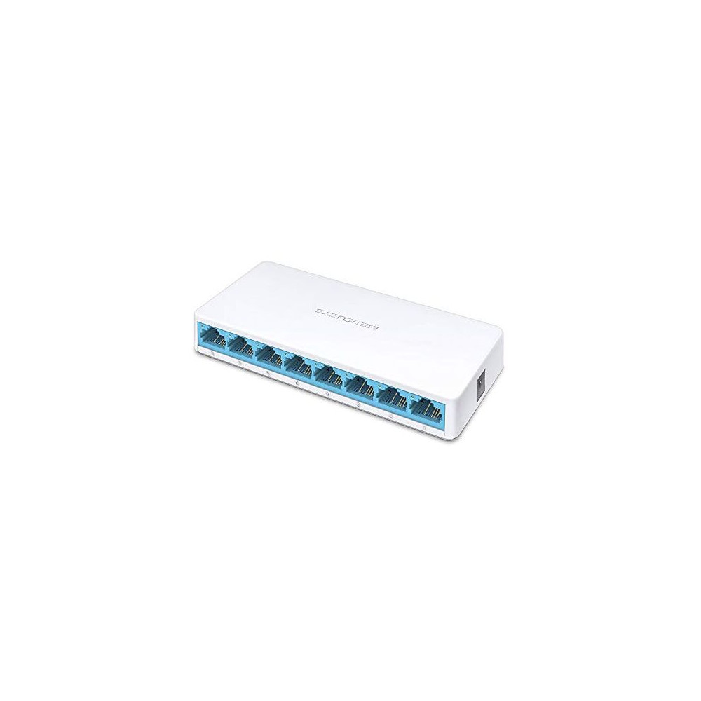 Tp-link - mercusys MS108 Fast Ethernet (10/100) Managed Switch White - Commutateur réseau (Managed, Fast Ethernet (10/100))