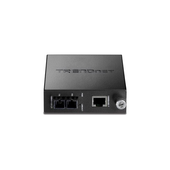 TFC-1000S20 - Convertisseur de média à fibre optique - 1GbE - 1000Base-LX, 1000Base-T - RJ-45 / mode unique SC - jusqu'à 20 km -