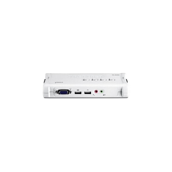 TK 409K - Commutateur écran-clavier-souris/audio/USB - 4 x KVM / audio / USB - 1 utilisateur local - de bureau