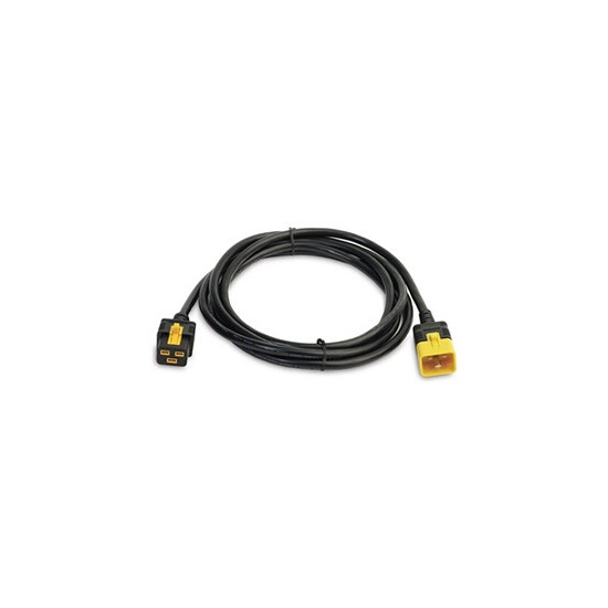 - Câble d'alimentation - IEC 60320 C19 pour IEC 60320 C20 - 3.1 m - verrouillé - noir - pour P/N: SMT2200I-AR, SMT2200R2I-AR, SM