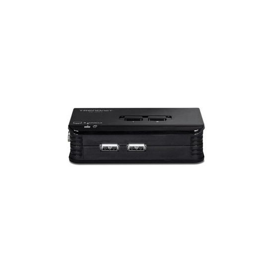 TK 207K - Commutateur KVM - 2 x KVM port(s) - 1 utilisateur local - de bureau