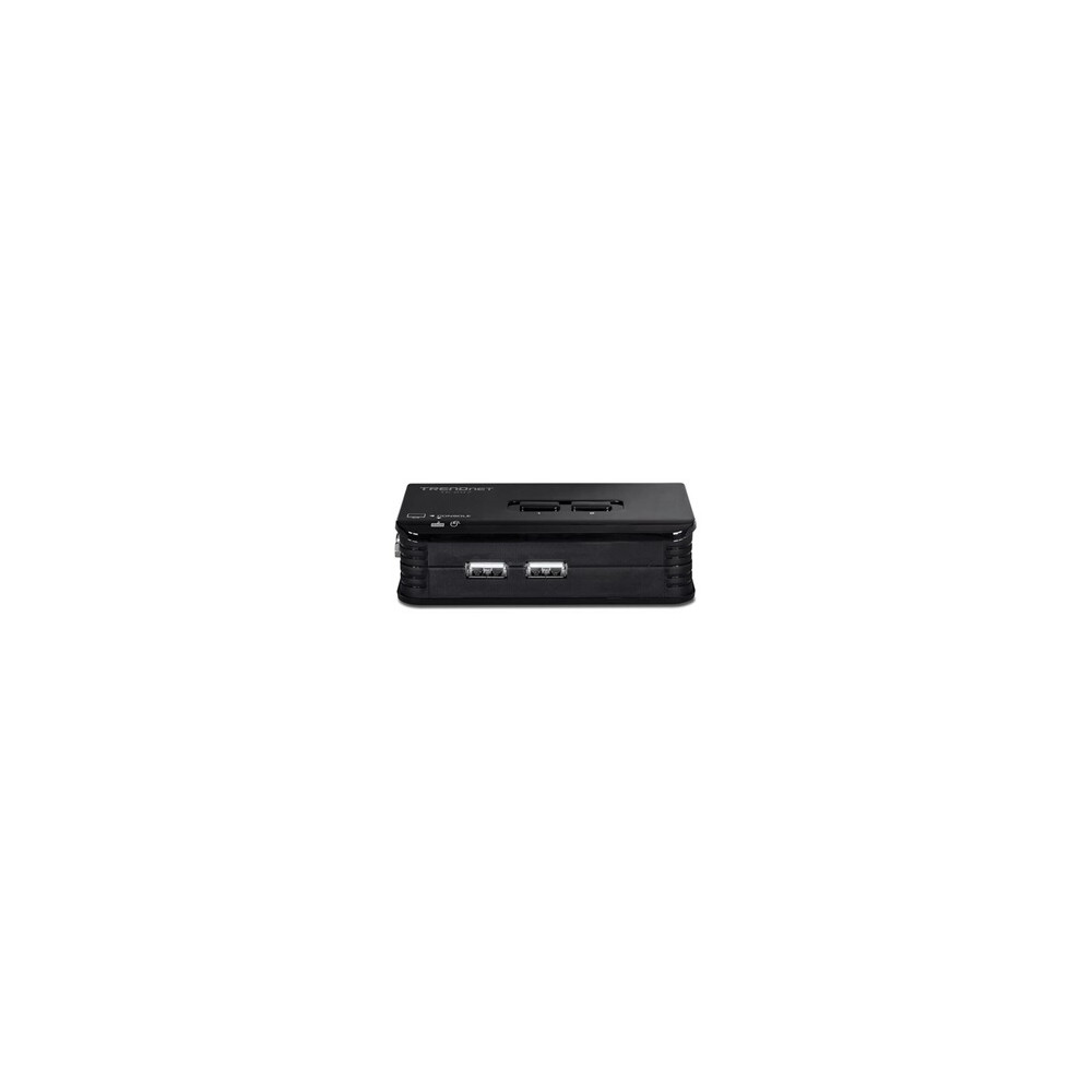 TK 207K - Commutateur KVM - 2 x KVM port(s) - 1 utilisateur local - de bureau