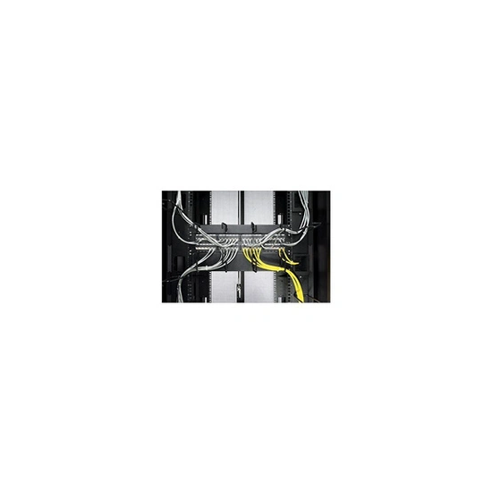 - Guide pour câbles - noir - 1U - pour P/N: SCL500RM1U, SMTL2K2RM2UCL, SMTL2K2RM2UCLNC, SMTL3KRM2UCL, SMTL3KRM2UCLNC