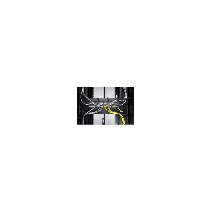 - Guide pour câbles - noir - 1U - pour P/N: SCL500RM1U, SMTL2K2RM2UCL, SMTL2K2RM2UCLNC, SMTL3KRM2UCL, SMTL3KRM2UCLNC