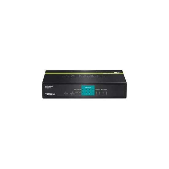TPE-S44 - Commutateur - 4 x 10/100 (PoE) + 4 x 10/100 - de bureau - PoE - Conformité TAA