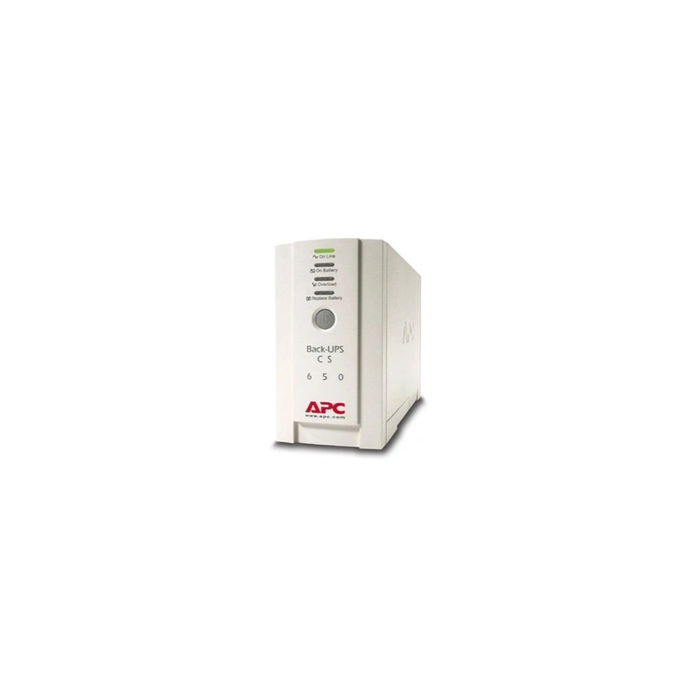 Back-UPS CS 650 - Onduleur - CA 230 V - 400 Watt - 650 VA - RS-232, USB - connecteurs de sortie : 4 - beige