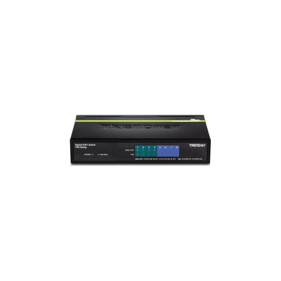 TPE TG44g - Commutateur - 4 x 10/100/1000 (PoE+) + 4 x 10/100/1000 (PoE+) - de bureau - PoE+ - Conformité TAA