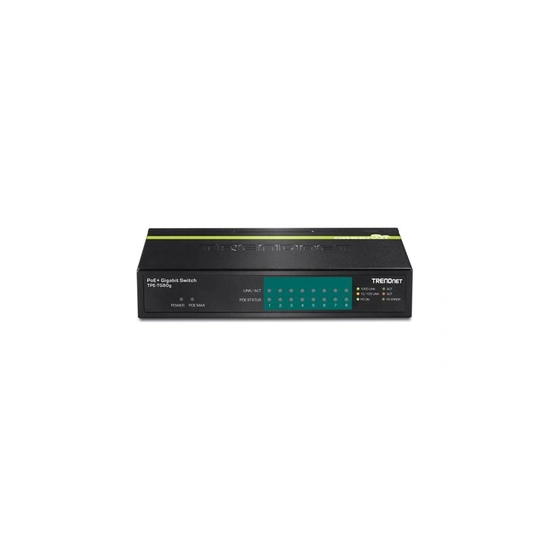 TPE TG80G GREENnet PoE+ Switch - Commutateur - 8 x 10/100/1000 (PoE+) - de bureau - PoE+ - Conformité TAA