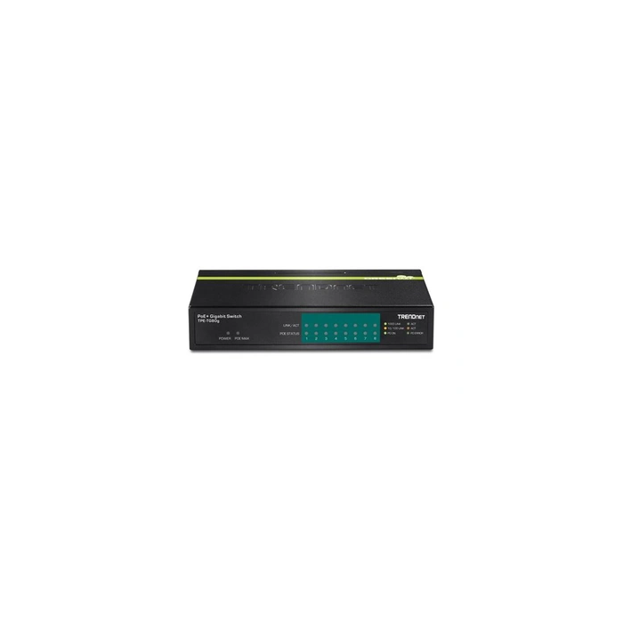 TPE TG80G GREENnet PoE+ Switch - Commutateur - 8 x 10/100/1000 (PoE+) - de bureau - PoE+ - Conformité TAA