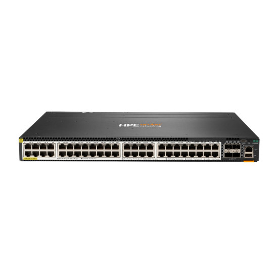 HPE Aruba Networking CX 6300M 48-port Smart Rate 1/2.5/5GbE Class 6 PoE and 4-port SFP56 Switch - Neuf