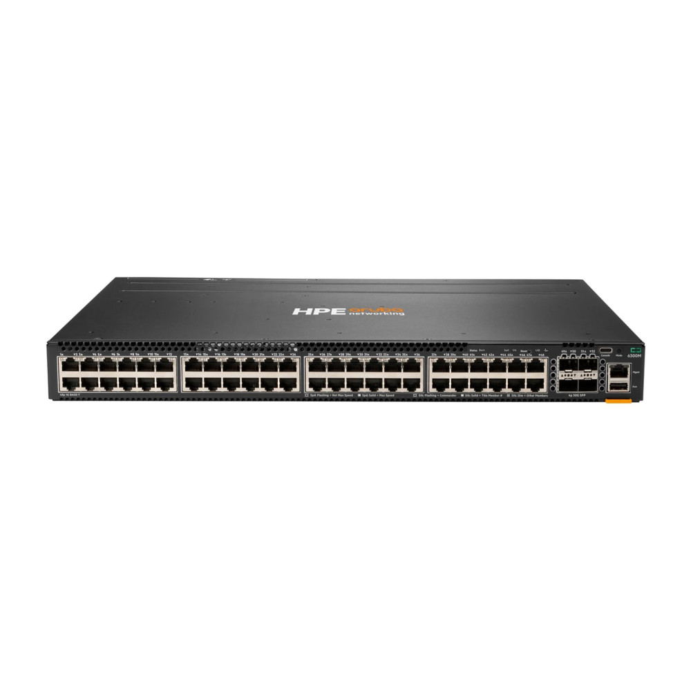 HPE Aruba Networking CX 6300M 48-port 1GbE and 4-port SFP56 Switch - Neuf