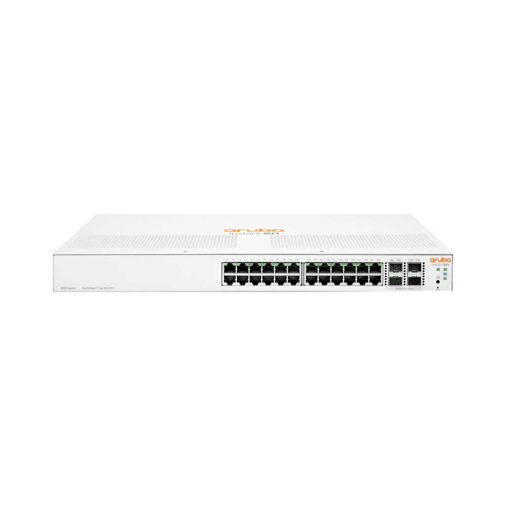 Hpe Networking Instant On Switch 24p Gigabit 4p Sfp+ 1930 Géré L2+ Gigabit Ethernet (10/100/1000) 1u Blanc