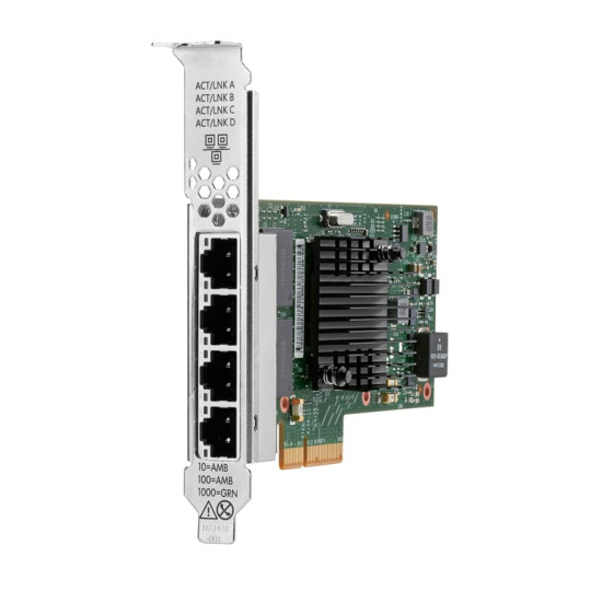 HPE Intel I350-T4 Ethernet 1Gb 4-port BASE-T Adapter for - Neuf