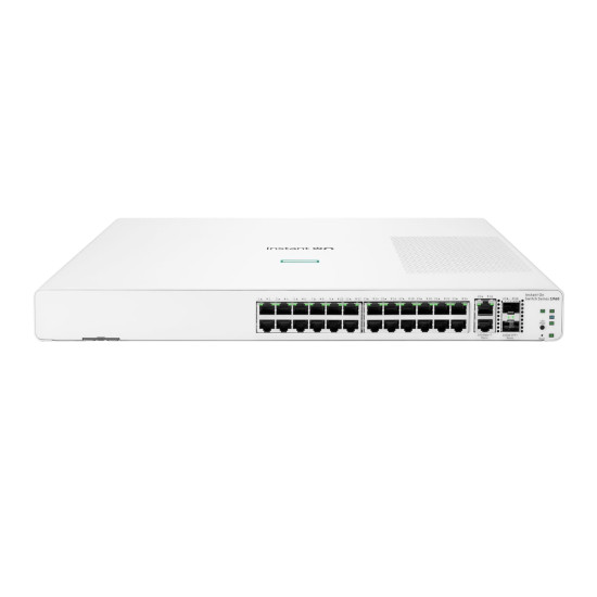 HPE Aruba Networking Networking Instant On Switch 24p Gigabit 2p 10GBT 2p SFP+ 1960 - Neuf