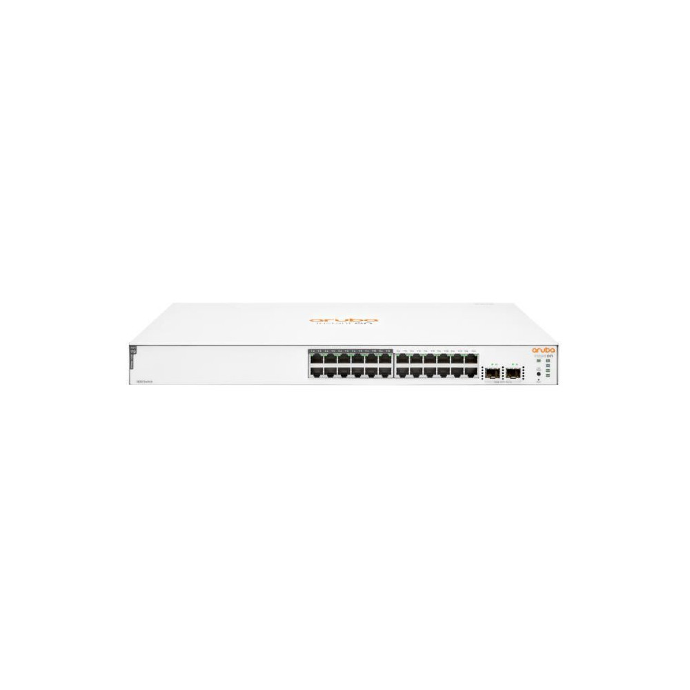 Switch - Aruba - Instant On 1830 - 24G - 12p PoE - 195W Managed L2 Gigabit Ethernet