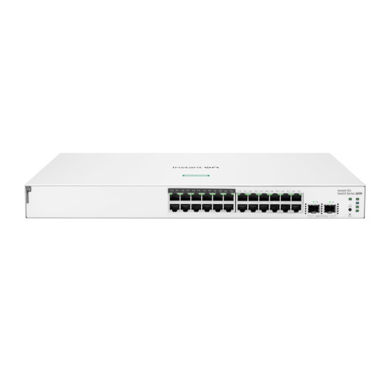 HPE Aruba Networking Networking Instant On Switch 24p Gigabit CL4 PoE 2p SFP 195W 1830 - Neuf