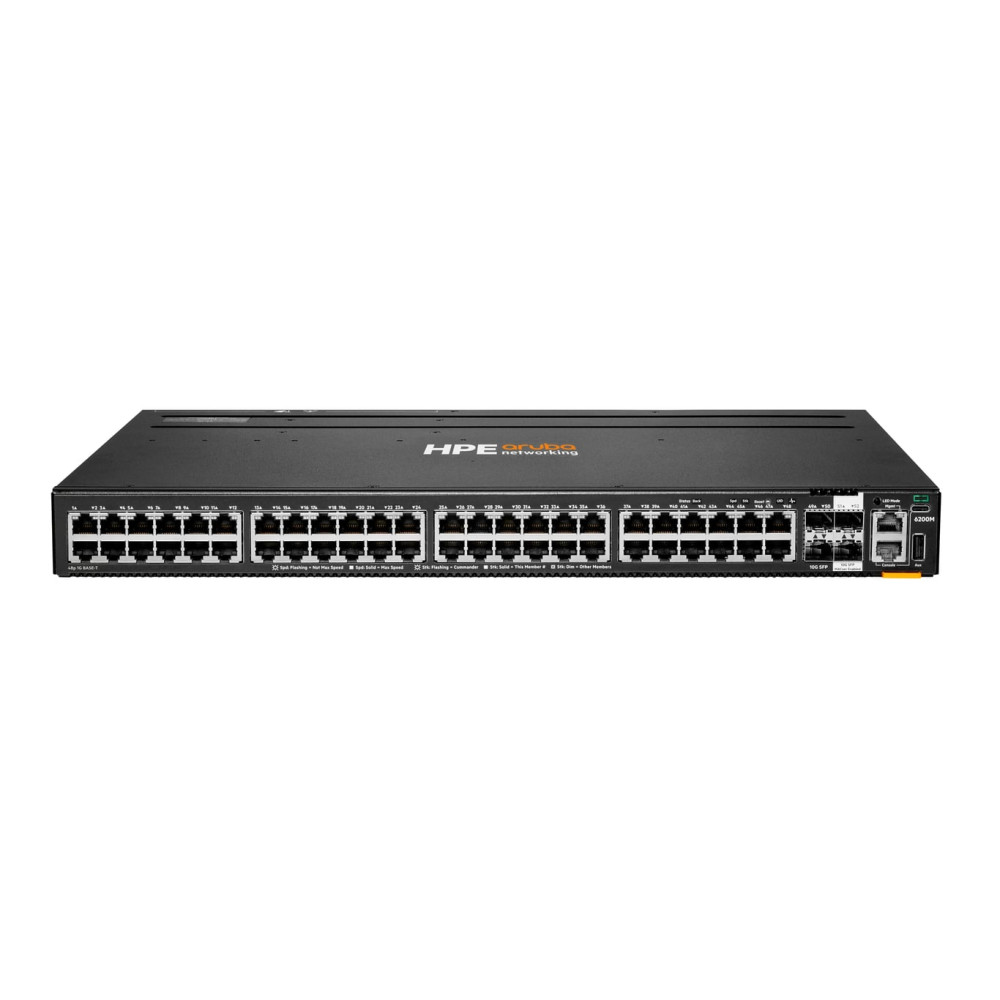HPE Aruba Networking CX 6200M 48G 4SFP+ Switch - Neuf