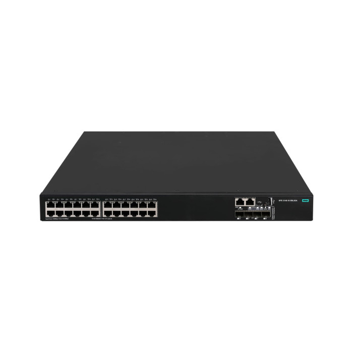 HPE Networking Comware Switch 24G PoE+ 4SFP+ 1-slot 5140HI - Neuf