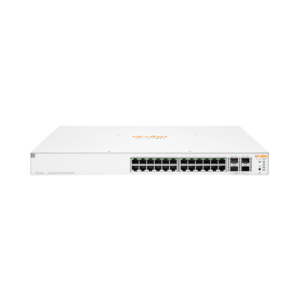 Aruba Instant On 1930 24g Class4 Poe 4sfp/sfp+ 370w Géré L2+ Gigabit Ethernet (10/100/1000) Connexion Ethernet, Supportant L'Ali