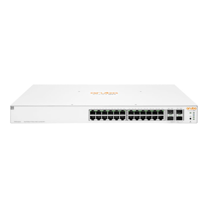 HPE Aruba Networking Instant On 1930 24G Class4 PoE 4SFP/SFP+ 370W Géré L2+ Gigabit Ethernet (10/100/1000) Connexion Ethernet, s