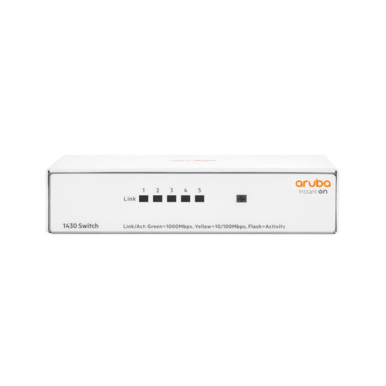 HPE Aruba Networking Aruba Instant On 1430 5G Non-géré L2 Gigabit Ethernet (10/100/1000) Blanc - Neuf
