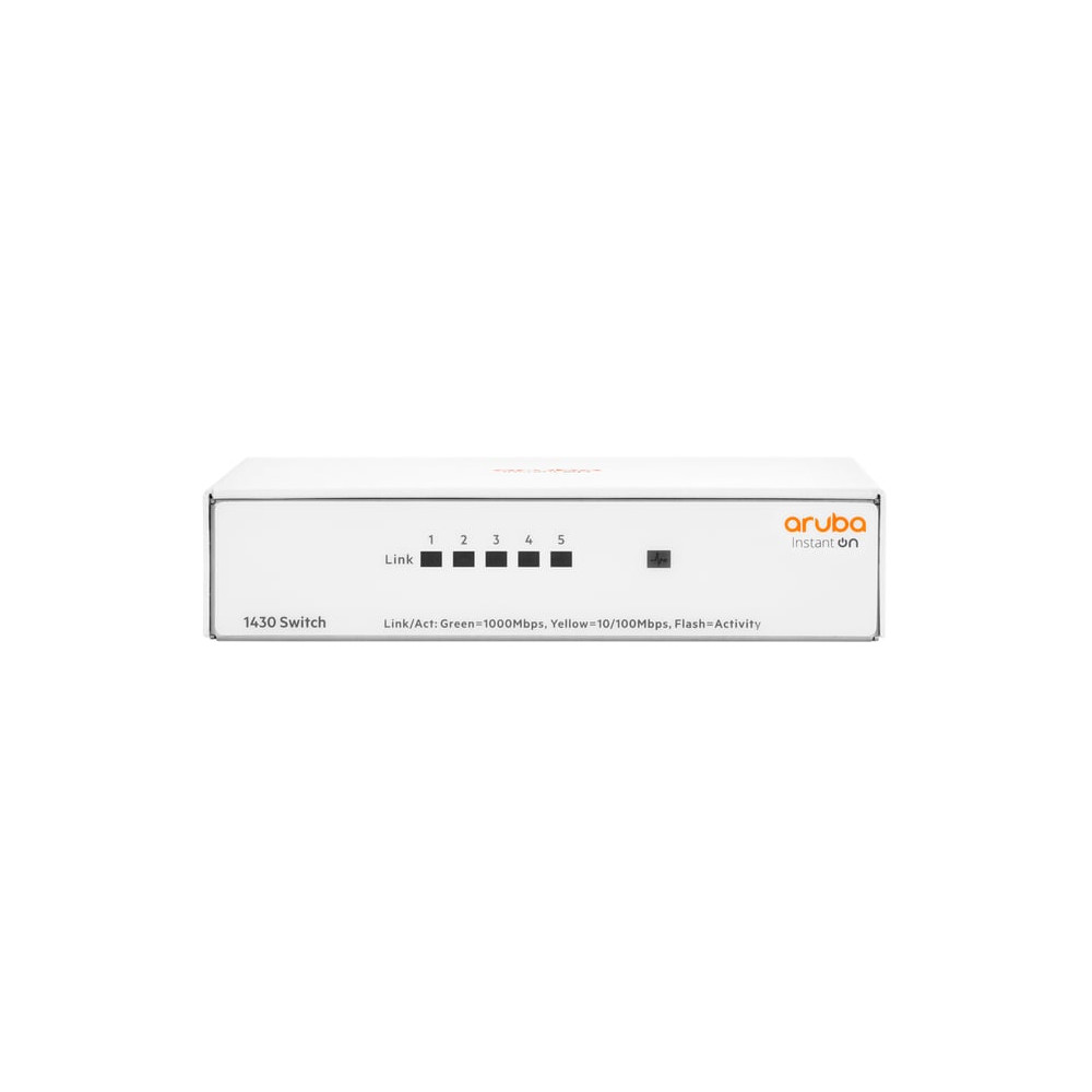 HPE Aruba Networking Aruba Instant On 1430 5G Non-géré L2 Gigabit Ethernet (10/100/1000) Blanc - Neuf