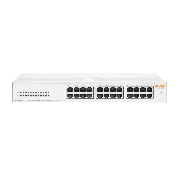 HPE Aruba Networking Aruba Instant On 1430 24G Non-géré L2 Gigabit Ethernet (10/100/1000) 1U Blanc - Neuf