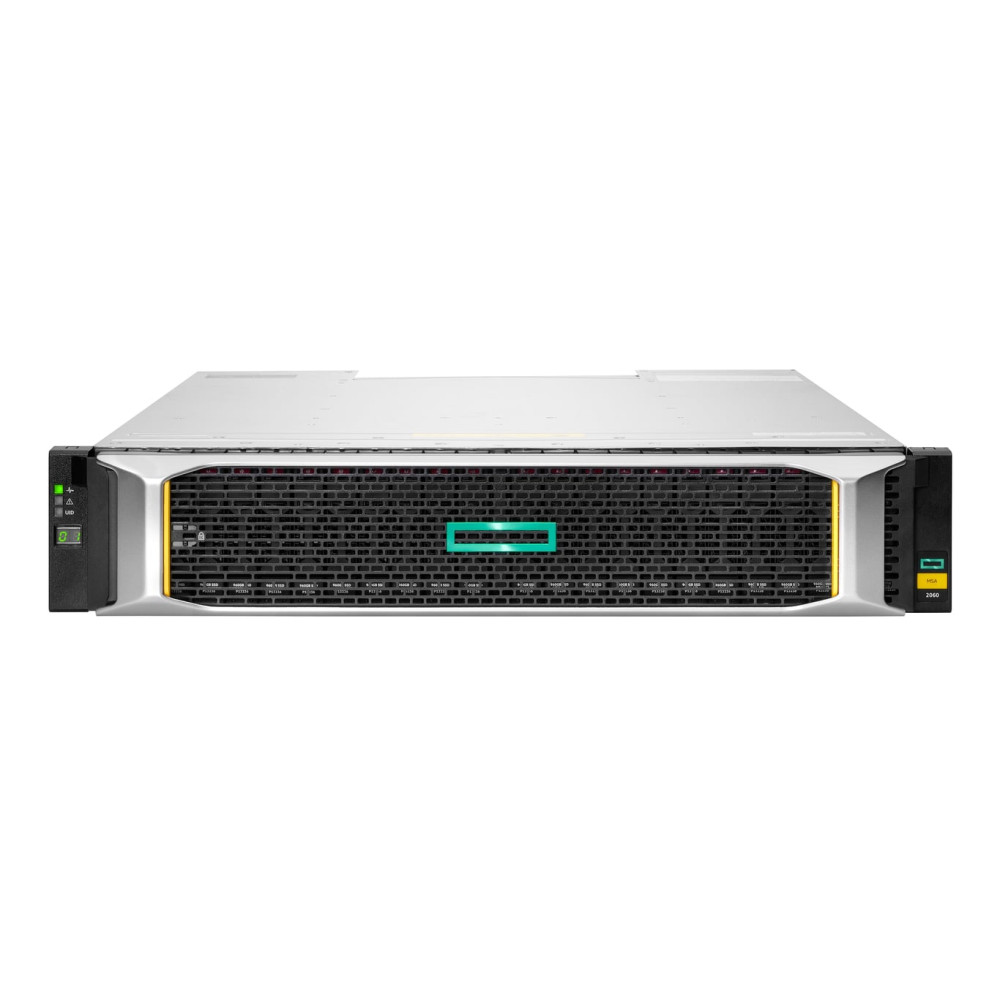 HPE MSA 2060 10GbE iSCSI SFF Storage - Neuf