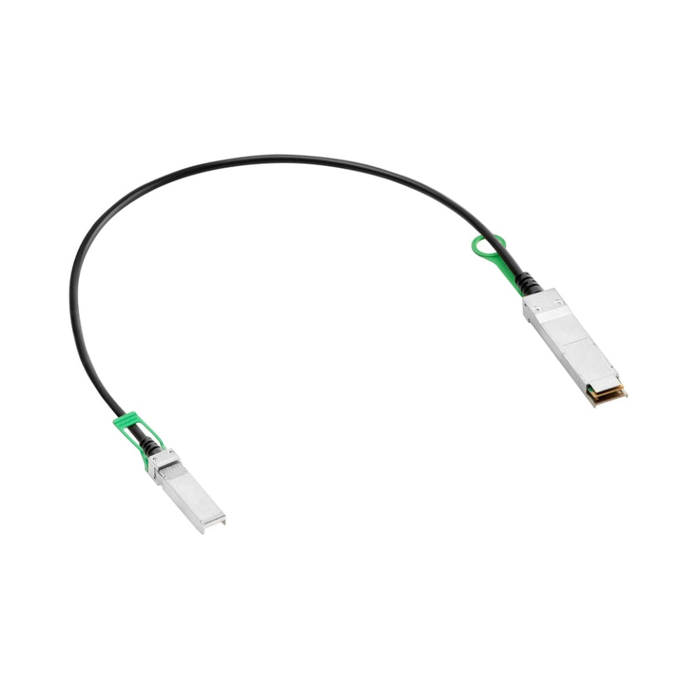 HPE Aruba Networking 50G QSFP56 to SFP56 0.65m DAC Cable - Neuf