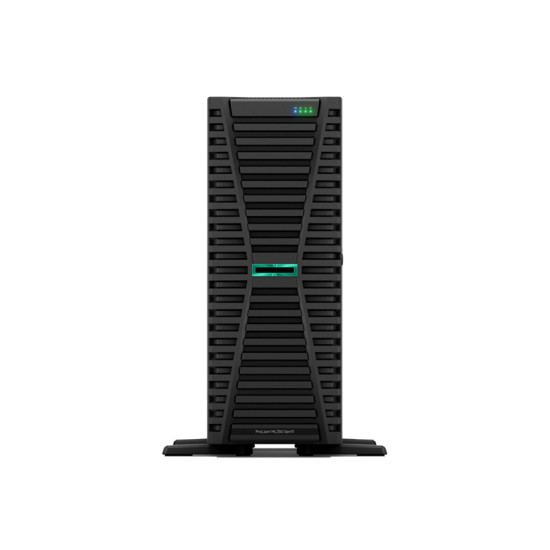 HPE ProLiant ML350 Gen11 4509Y 8-core 1P 32GB-R MR408i-o NC BCM5719 8SFF 1000W RPS EMEA Server - Neuf