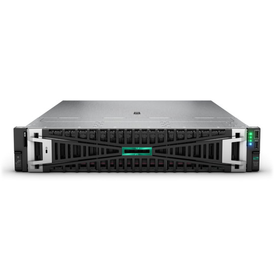 HPE ProLiant DL345 Gen11 9124 3.0GHz 16c 64GB-R 8SFF MR416i-p 2x480GB SATA SSD 2x1000W RPS EU Server - Neuf
