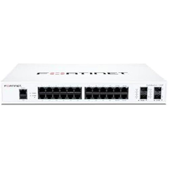 Commutateur Fortinet FortiSwitch FS-124F - 24 ports GE 4 SFP+ - Sans ventilateur - L2 - Haute performance