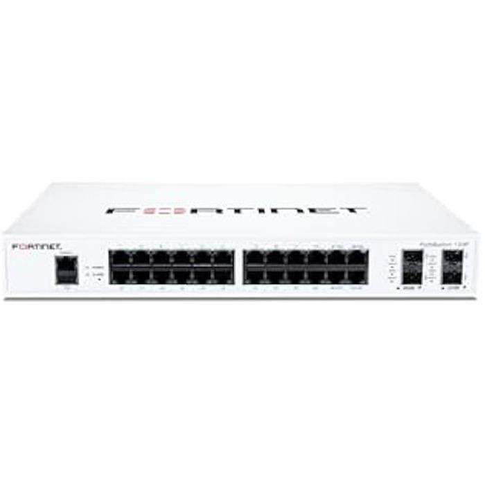 Commutateur Fortinet FortiSwitch FS-124F - 24 ports GE 4 SFP+ - Sans ventilateur - L2 - Haute performance