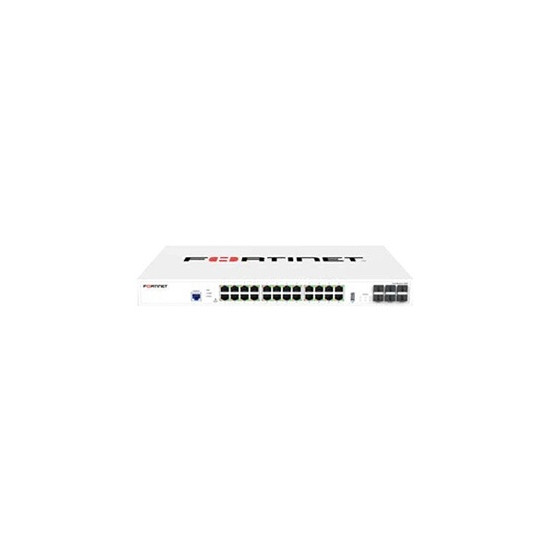 FortiSwitch 124G - Commutateur - Géré - 24 x 10/100/1000/2.5G + 6 x 1 Gigabit / 10 Gigabit SFP+ - flux d'air d'un côté à l'autre