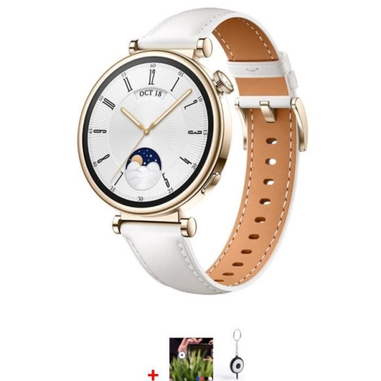 Montre connectée - HUAWEI - Watch GT 4 - 41 mm - Autonomie 7 jours - Flash LED Offert