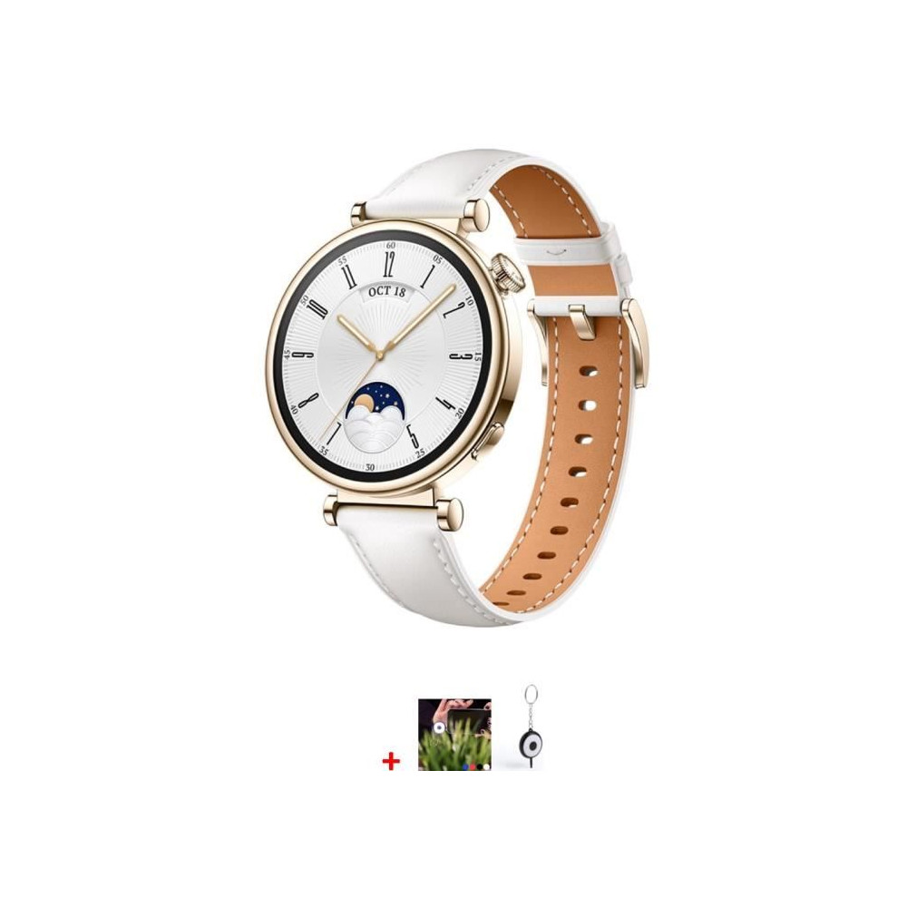 Montre connectée - HUAWEI - Watch GT 4 - 41 mm - Autonomie 7 jours - Flash LED Offert