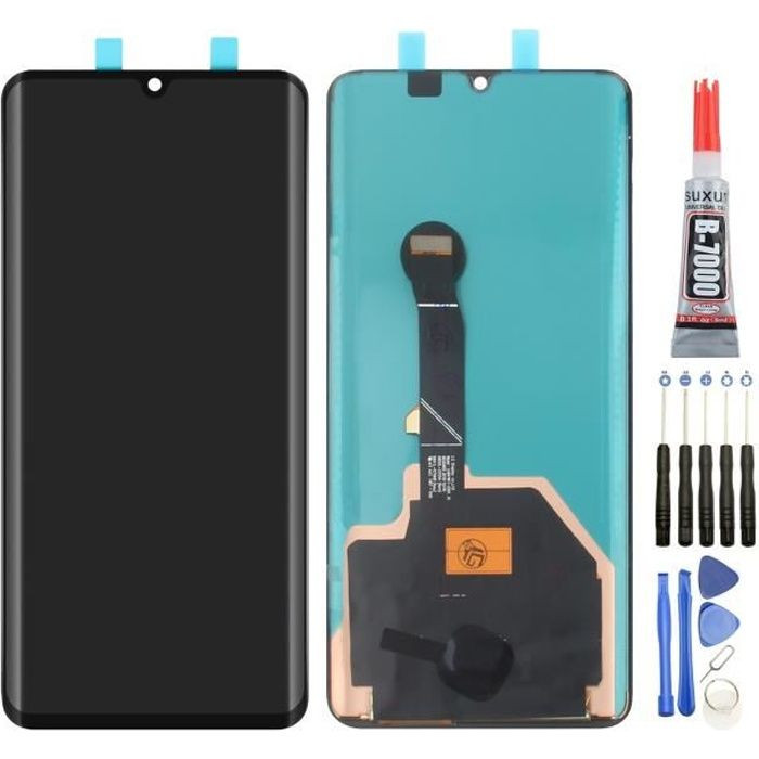 Ecran complet pour Huawei P30 Pro - Huawei - OLED incurvé - Taille 647 - Noir