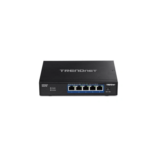 TEG-S750 - Commutateur - non géré - 5 x 10GBase-T - de bureau, fixation murale - Conformité TAA