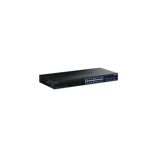 TEG-S50204 - Version V1.xR - commutateur - non géré - 16 x 10/100/1000/2.5G + 4 x 1 Gigabit / 10 Gigabit SFP+ - Montable sur rac