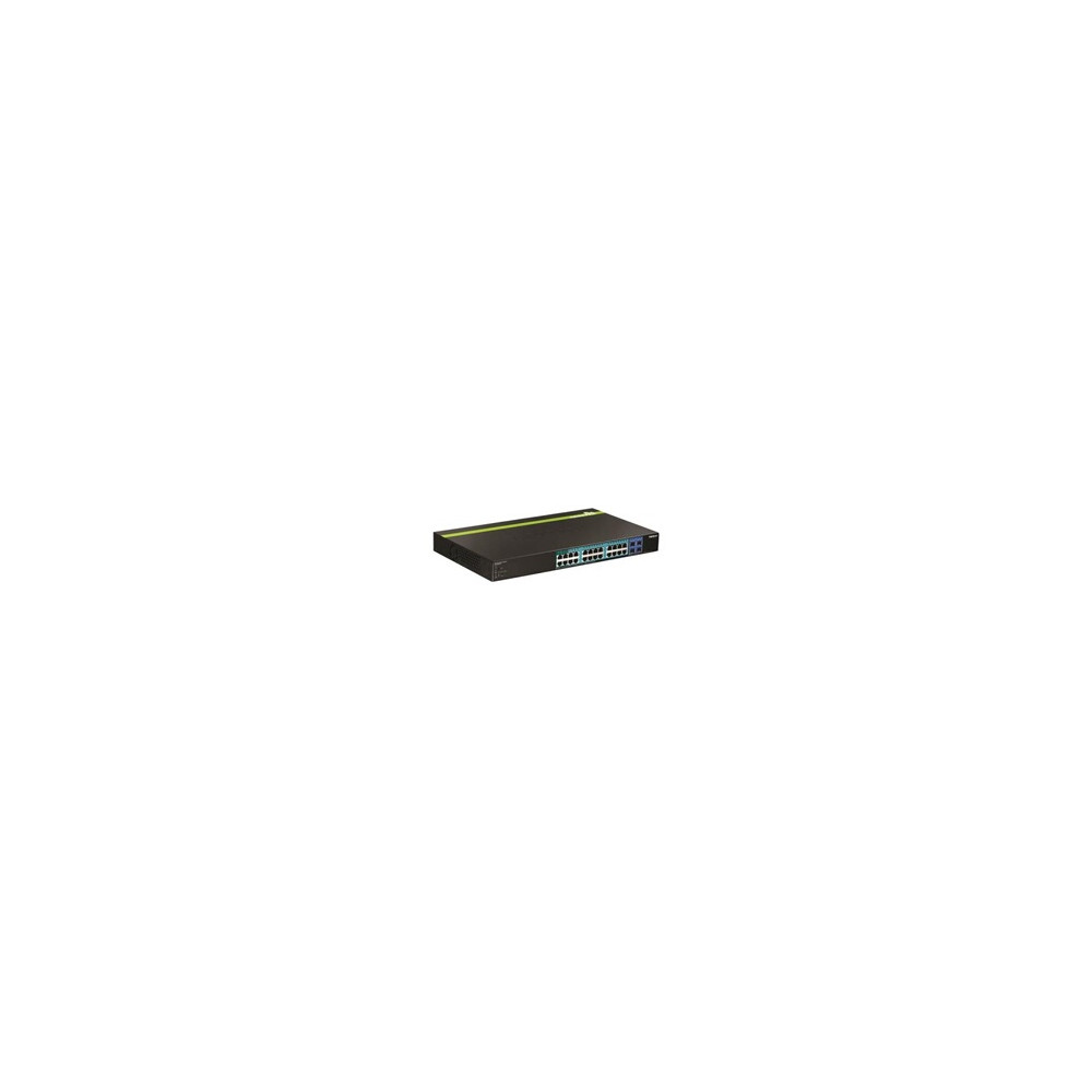 TPE TPE-2840WS 28-Port Gigabit Web Smart PoE+ Switch - commutateur - 28 ports - Géré - Montable sur rack