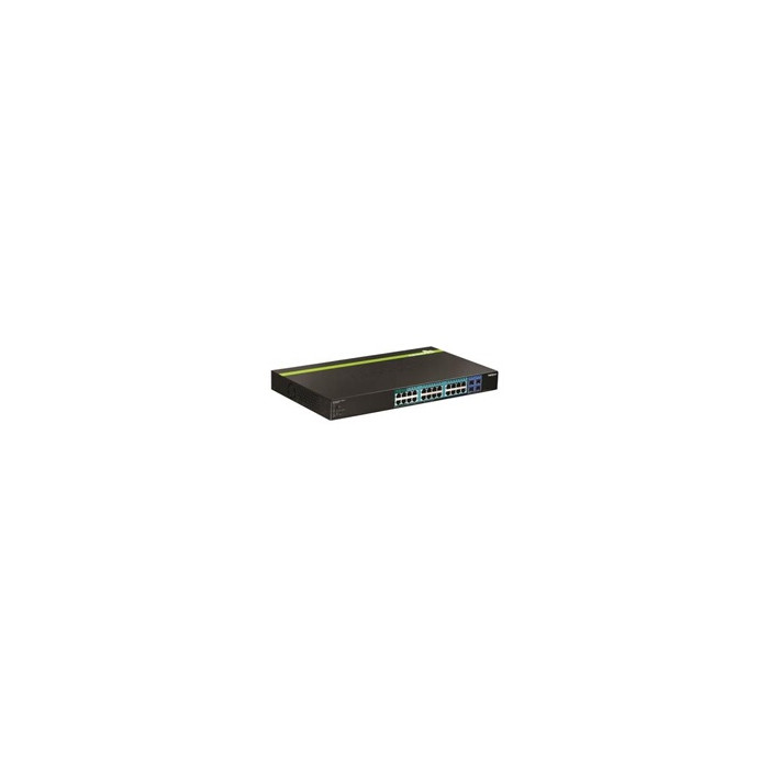 TPE TPE-2840WS 28-Port Gigabit Web Smart PoE+ Switch - commutateur - 28 ports - Géré - Montable sur rack