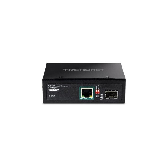 TI-PF11SFP - Convertisseur de média à fibre optique - 1GbE - 10Base-T, 100Base-TX, 1000Base-T - RJ-45 / SFP (mini-GBIC) - jusqu'