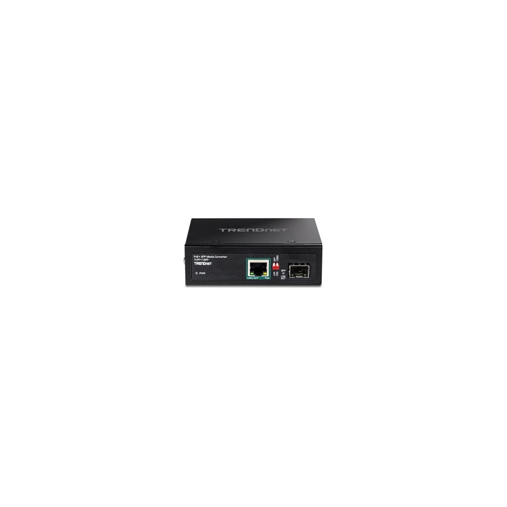 TI-PF11SFP - Convertisseur de média à fibre optique - 1GbE - 10Base-T, 100Base-TX, 1000Base-T - RJ-45 / SFP (mini-GBIC) - jusqu'